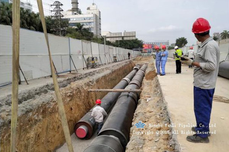 京能深圳鈺湖熱電聯產配套熱網管道工程
